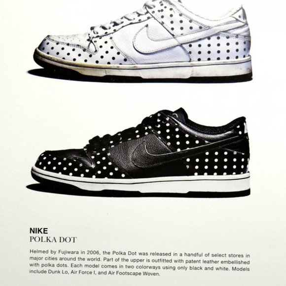 Nike Dunk Low polka dot Hiroshi Fragment sneakers Very Rare